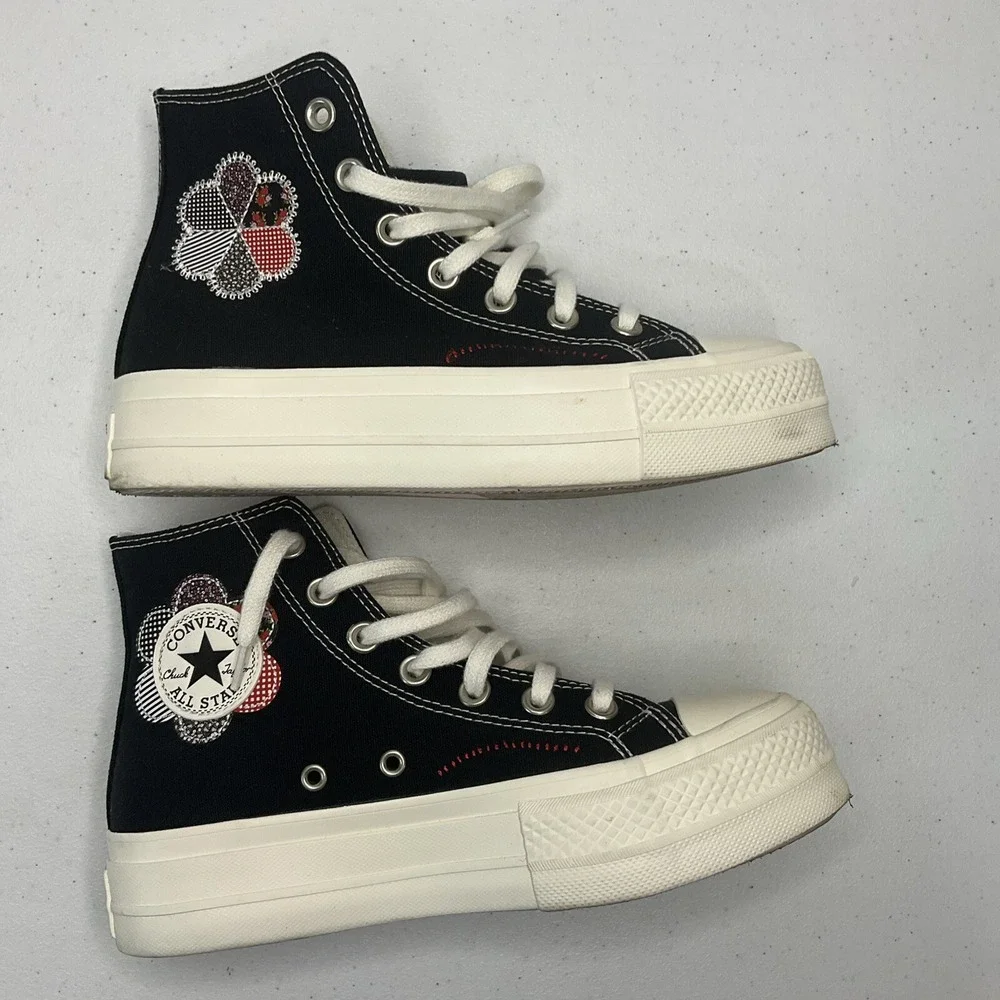 Converse Chuck Taylor‎ All Star Lift Hi Platform Shoes Black A05194C Women Sz 6